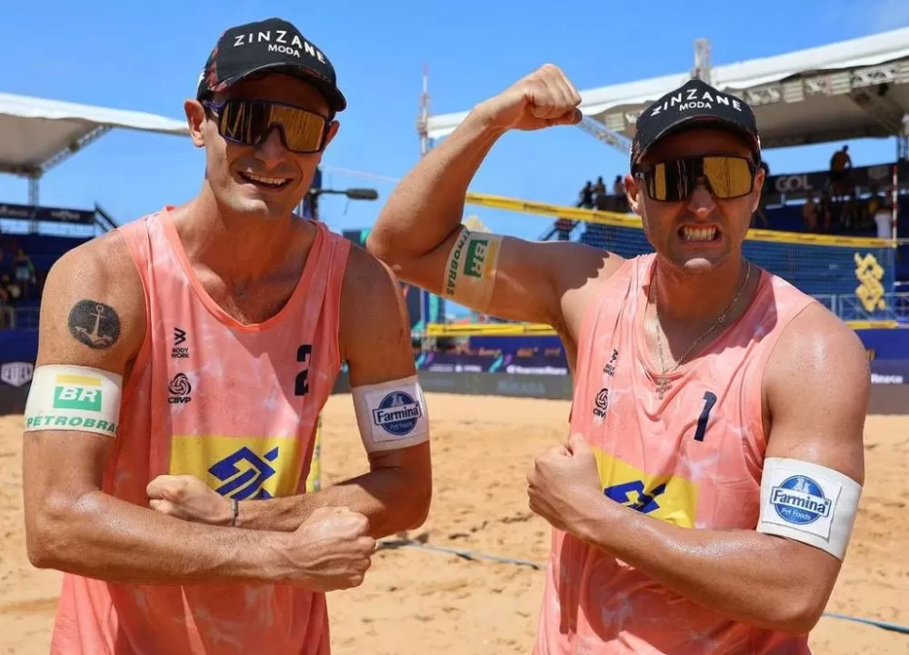 George e André conquistam título do Top-16 do Circuito Brasileiro de Vôlei de Praia em João Pessoa