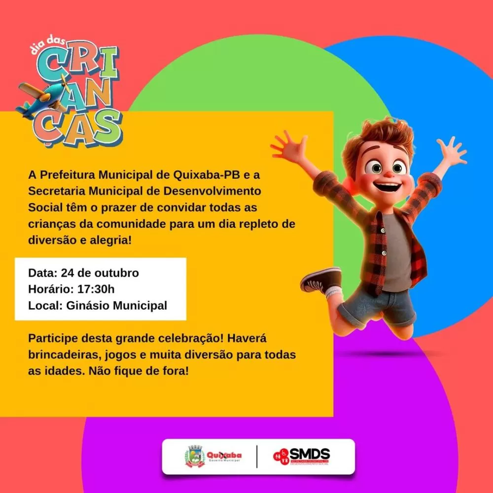 Prefeitura de Quixaba Promove Dia de Lazer para as Crianças no Ginásio Municipal