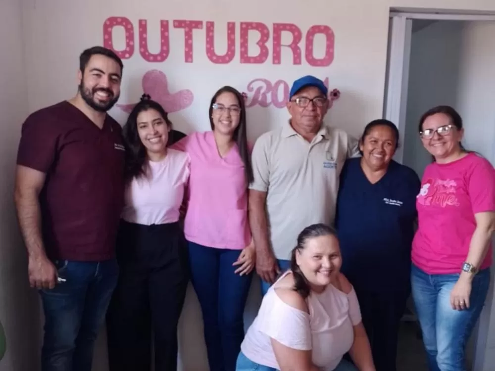 Prefeitura de Soledade realiza Sala de espera especial em alusão ao Outubro Rosa foi realizada na UBS da Viração