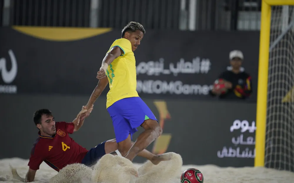 Desafio Internacional de Beach Soccer agita João Pessoa com Brasil x Colômbia