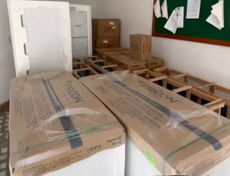 Prefeitura de Diamante entrega novos equipamentos para escolas municipais