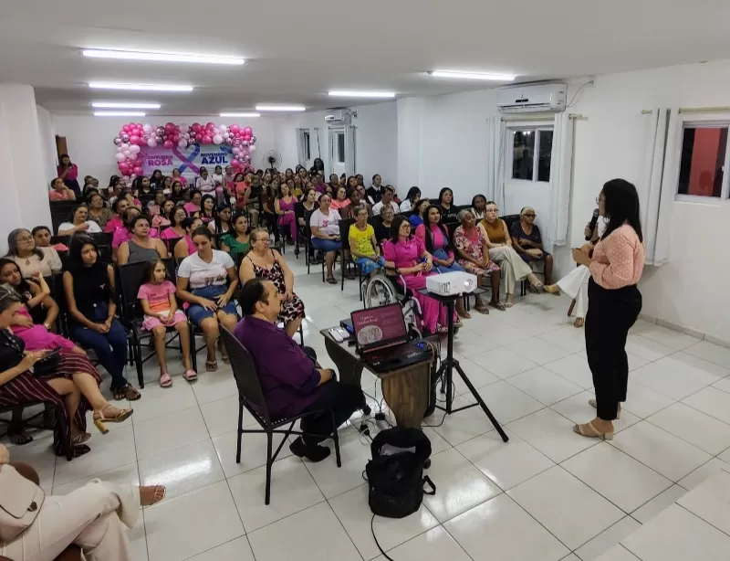 Prefeitura de Quixaba encerra mês de outubro com evento sobre saúde da mulher
