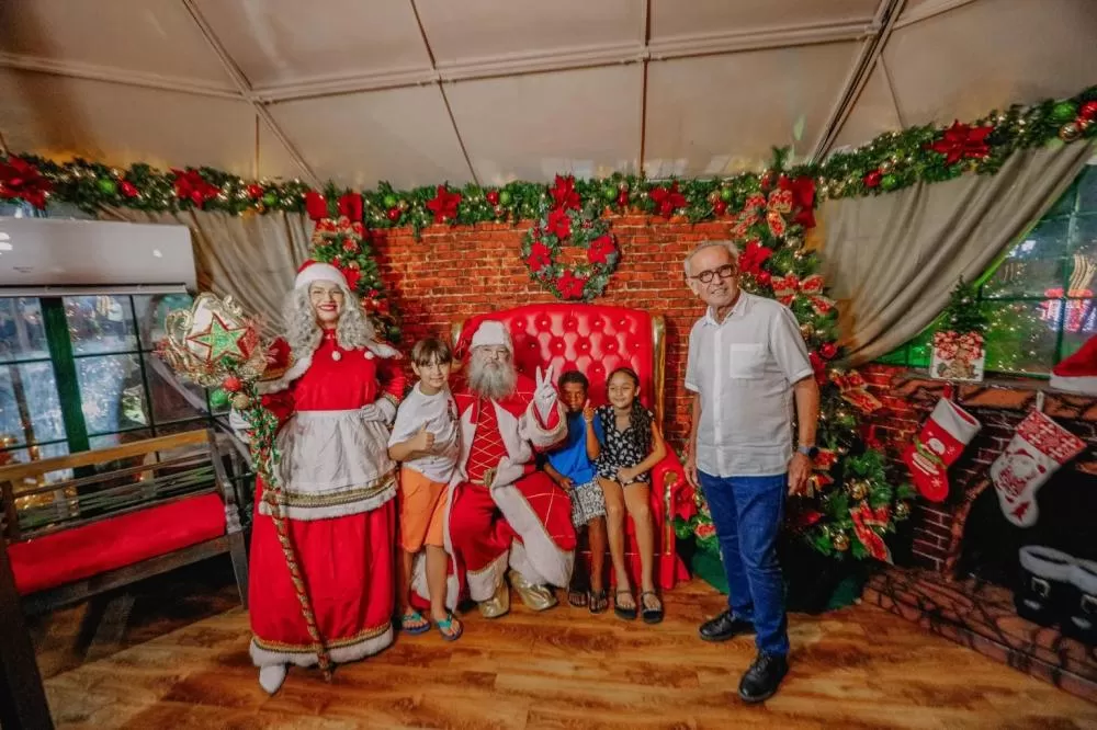 Prefeito abre festejos natalinos e destaca decoração de João Pessoa no cenário nacional