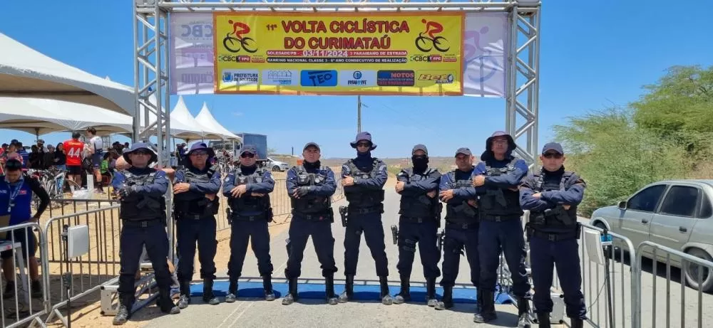 Soledade: GCM garante segurança na 11ª Volta Ciclística do Curimataú