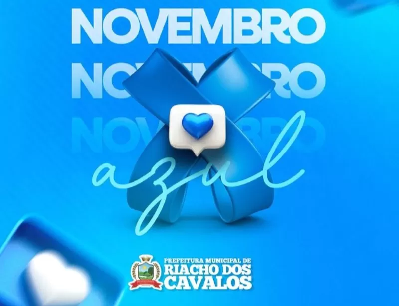 Secretaria de Saúde de Riacho dos Cavalos fortalece divulgação da campanha Novembro Azul