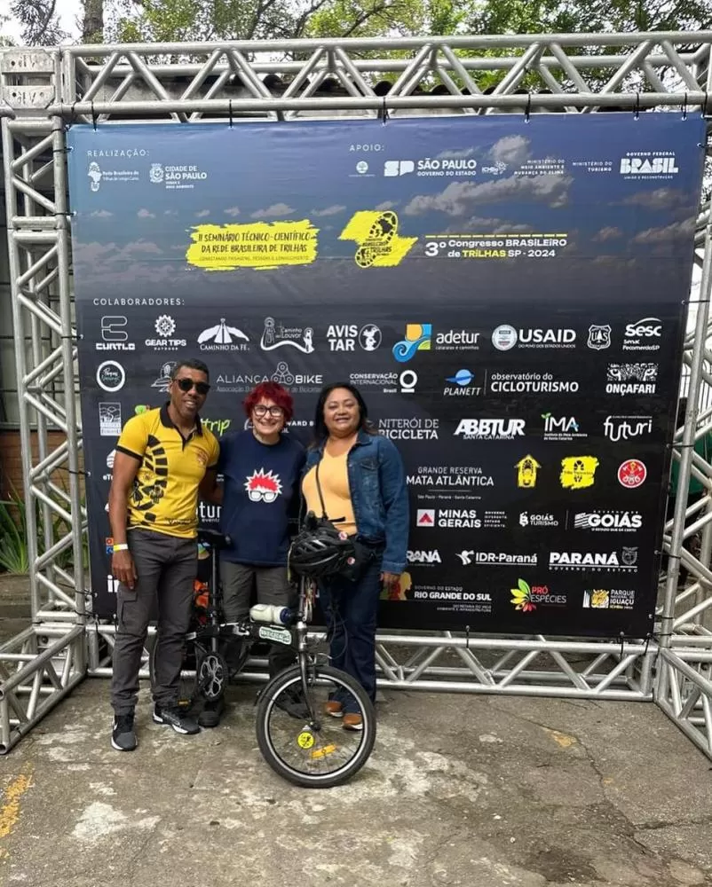 São José do Bonfim é representado no Congresso Brasileiro de Trilhas em São Paulo