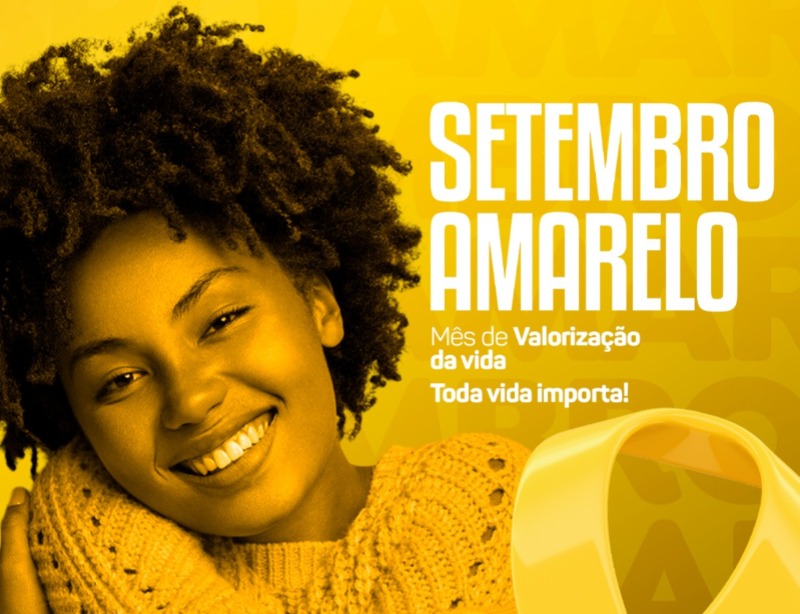 Setembro Amarelo: Diamante reforça campanha de valorização da vida