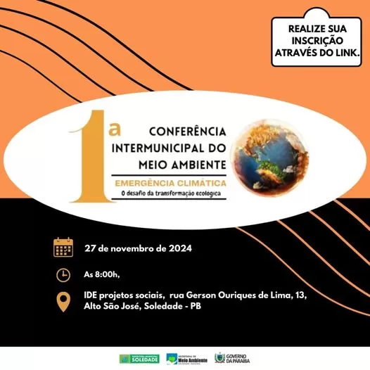 Soledade sedia 1ª Conferência Intermunicipal de Meio Ambiente