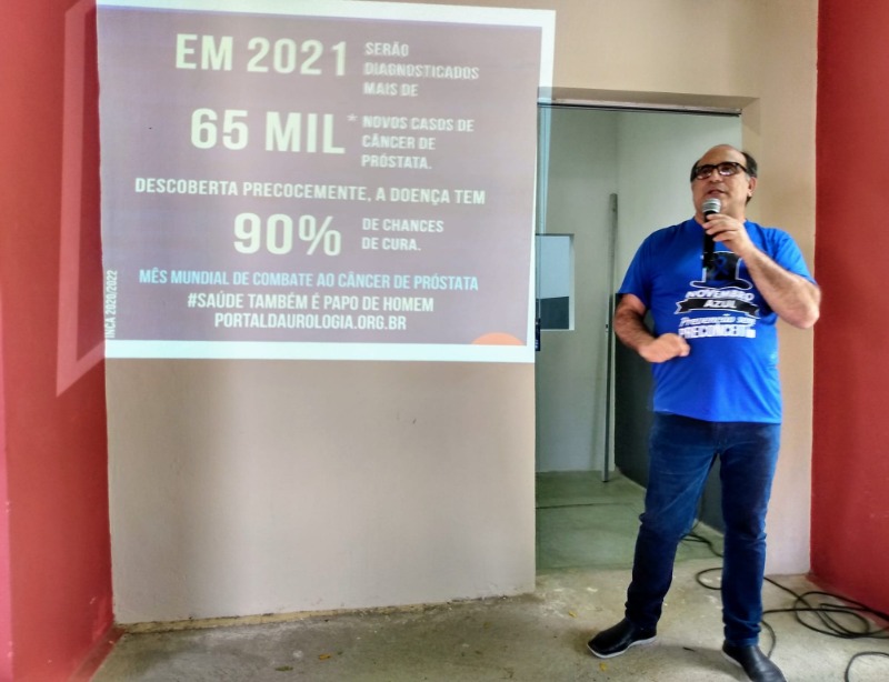 Evento ‘Novembro Azul’ em Quixaba acontece dia 26; marcação do exame de PSA já pode ser feita na Secretaria de Saúde