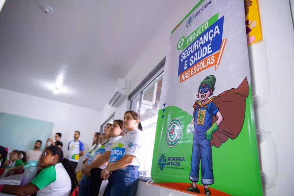 Boa Vista implanta o Projeto Segurança e Saúde nas Escolas