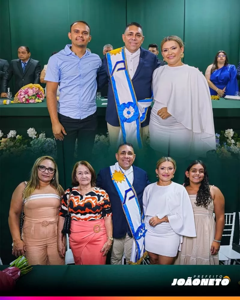 João Neto toma posse para segundo mandato em Aparecida