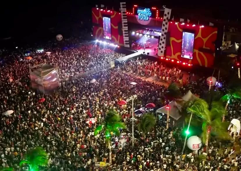 João Pessoa abre o Verão com festival de forró na praia de Tambaú e atrai multidão 
