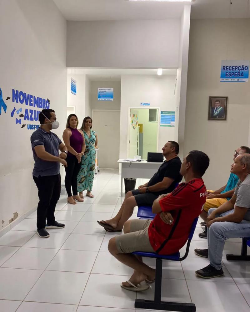 Prefeitura de Soledade intensifica ações do Novembro Azul com atendimento na UBS Chico Pereira