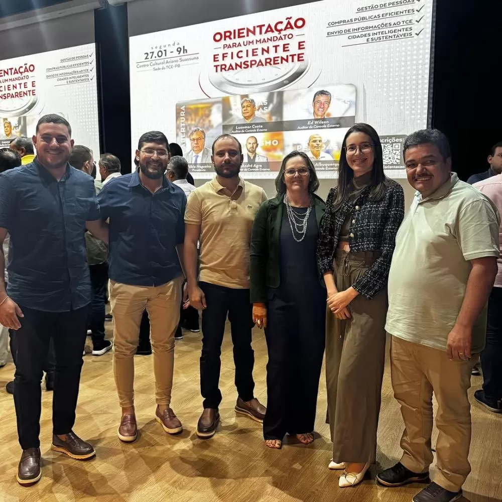 Alex Condá participa de evento do TCE-PB e reforça compromisso com gestão eficiente