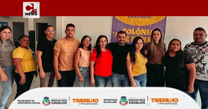 Riacho dos Cavalos fortalece planejamento social em reunião com primeira-dama e equipe do SCFV