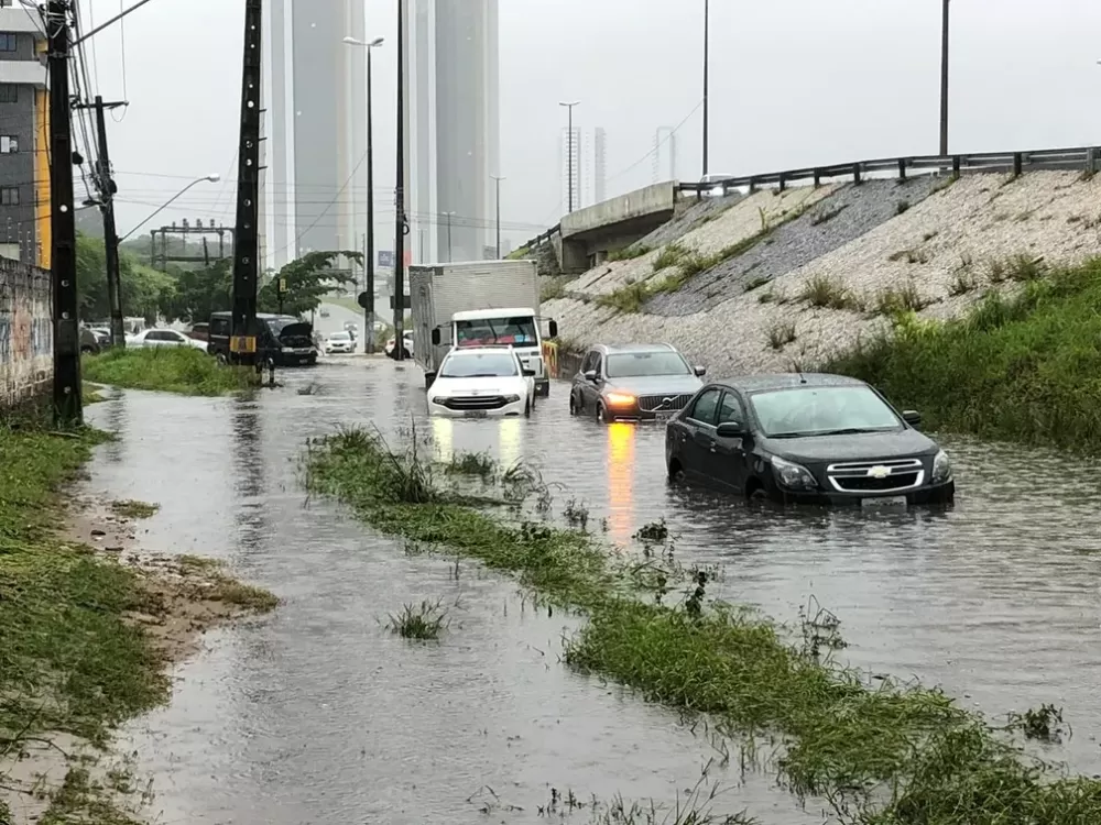 João Pessoa e mais de 140 cidades da Paraíba seguem sob alerta de chuvas intensas