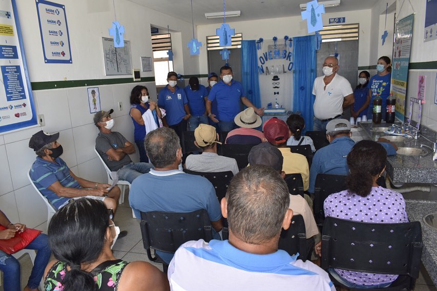 Novembro Azul: Barra de Santa Rosa intensifica ações com foco na saúde do homem