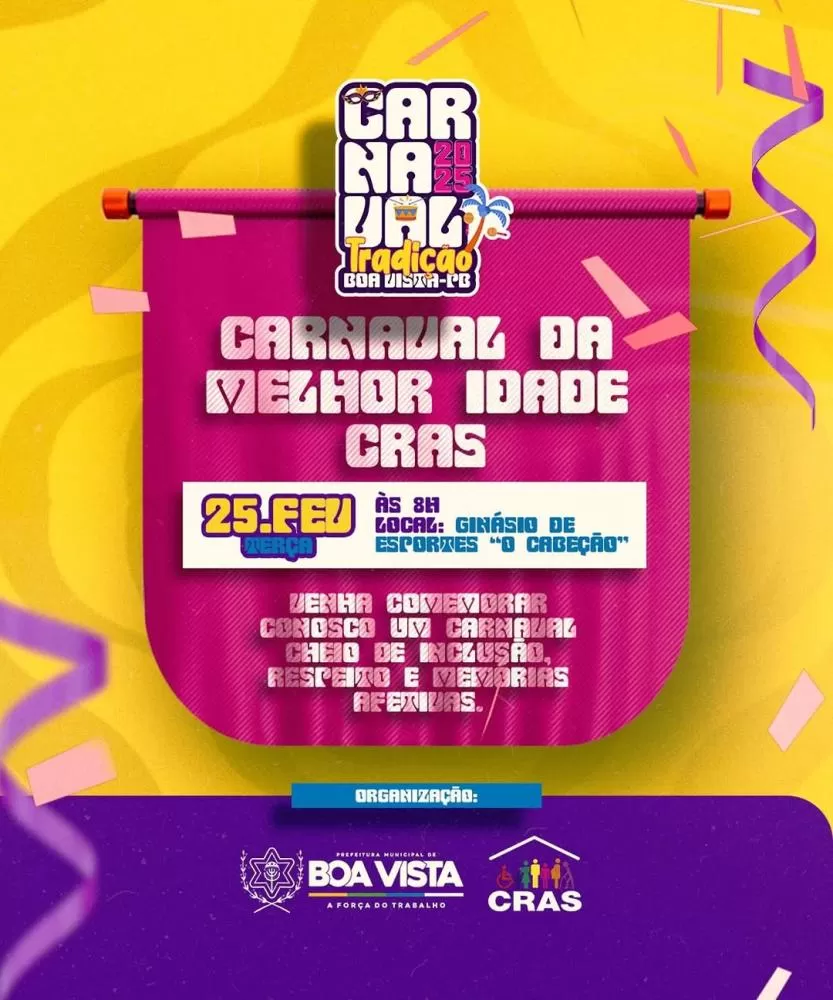 Carnaval da Melhor Idade anima idosos de Boa Vista com festa e integração