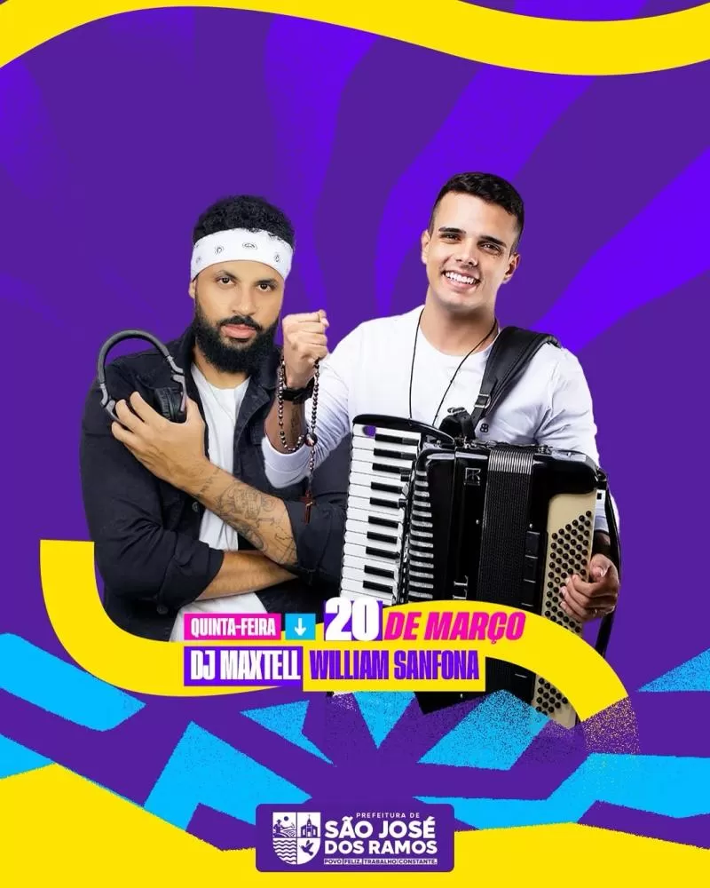 Festa de São José 2025: Prefeitura de São José dos Ramos abre celebrações no dia 20 de março