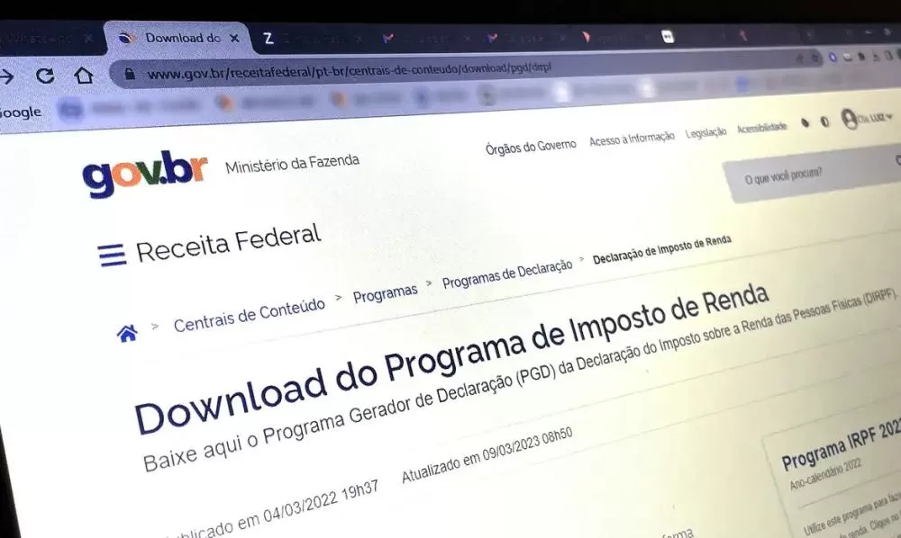 Declarações do Imposto de Renda podem ser entregues a partir do dia 17 de março