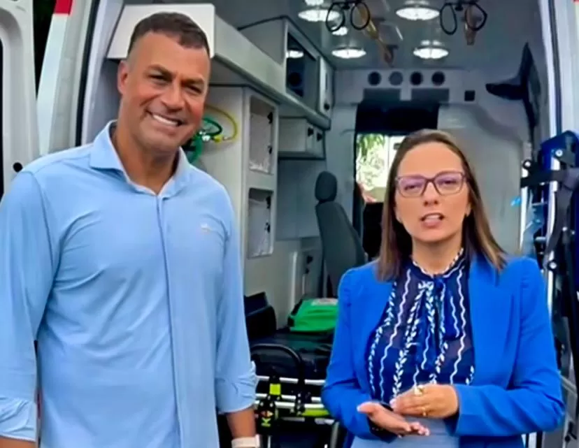 Prefeito de Sapé recebe novas ambulâncias para reforçar o Samu no município