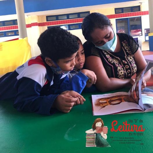 Dia Municipal da Leitura é comemorado em Matureia com apresentações e exposições de trabalhos que incentivam o prazer pela leitura.