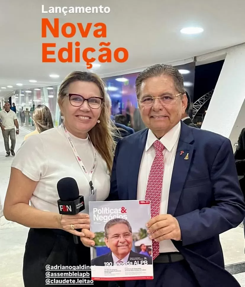 Revista Políticas & Negócios: O Marco dos 100 Dias de Gestão nos Municípios Paraibanos é lançado com grande sucesso