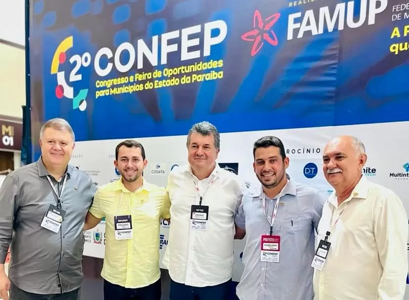 Prefeito de São José dos Ramos e secretários participam da II CONFEP em busca de avanços para o município