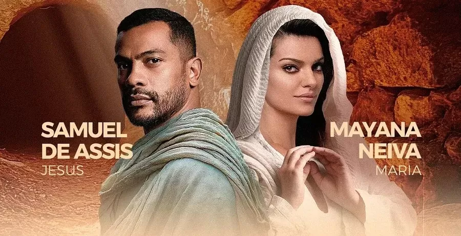Paixão de Cristo com Mayana Neiva e Samuel de Assis estreia em João Pessoa
