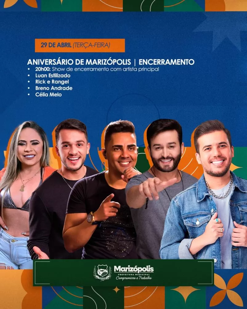 Marizópolis celebra 31 anos com obras, cultura e grandes eventos populares