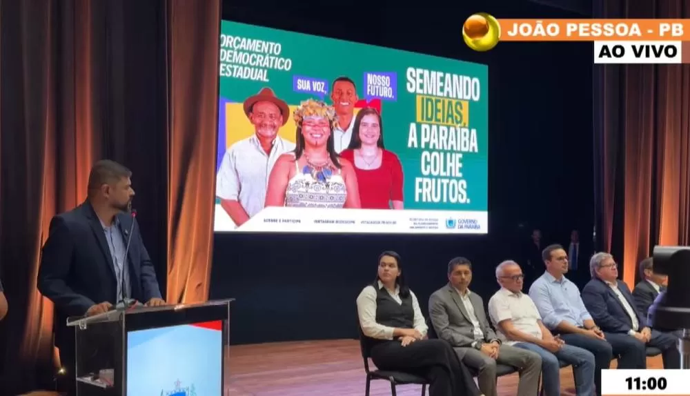 João lança ciclo de audiências públicas do Orçamento Democrático