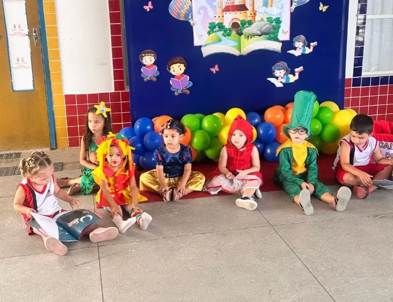 Prefeitura de Quixaba realiza abertura do projeto de leitura e escrita na Educação Infantil