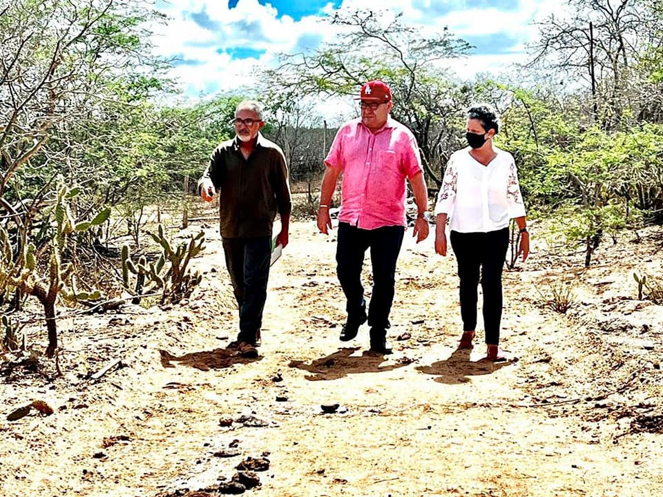 Prefeito de Soledade, Geraldo Moura Ramos e Waldir Cordeiro, visitaram ações do Patac e do Coletivo Regional, que vem sendo realizadas no município.