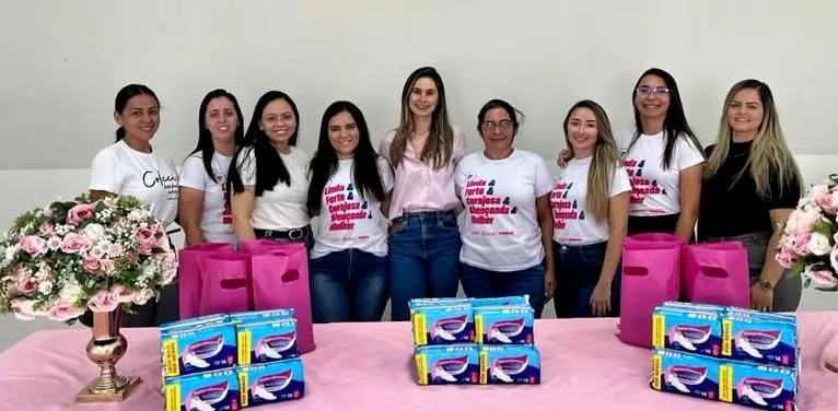 Prefeitura de Riacho dos Cavalos realiza distribuição de absorventes pelo Programa Dignidade Menstrual
