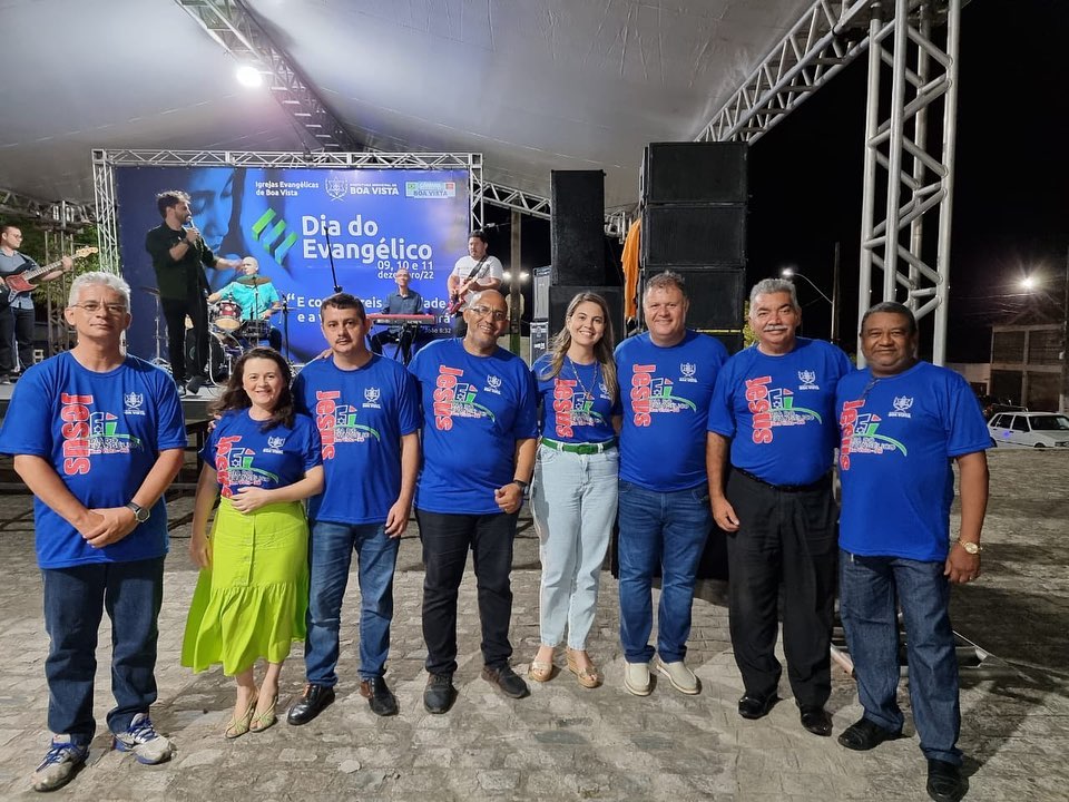 Prefeito de Boa Vista participa das comemorações alusivas ao Dia do Evangélico