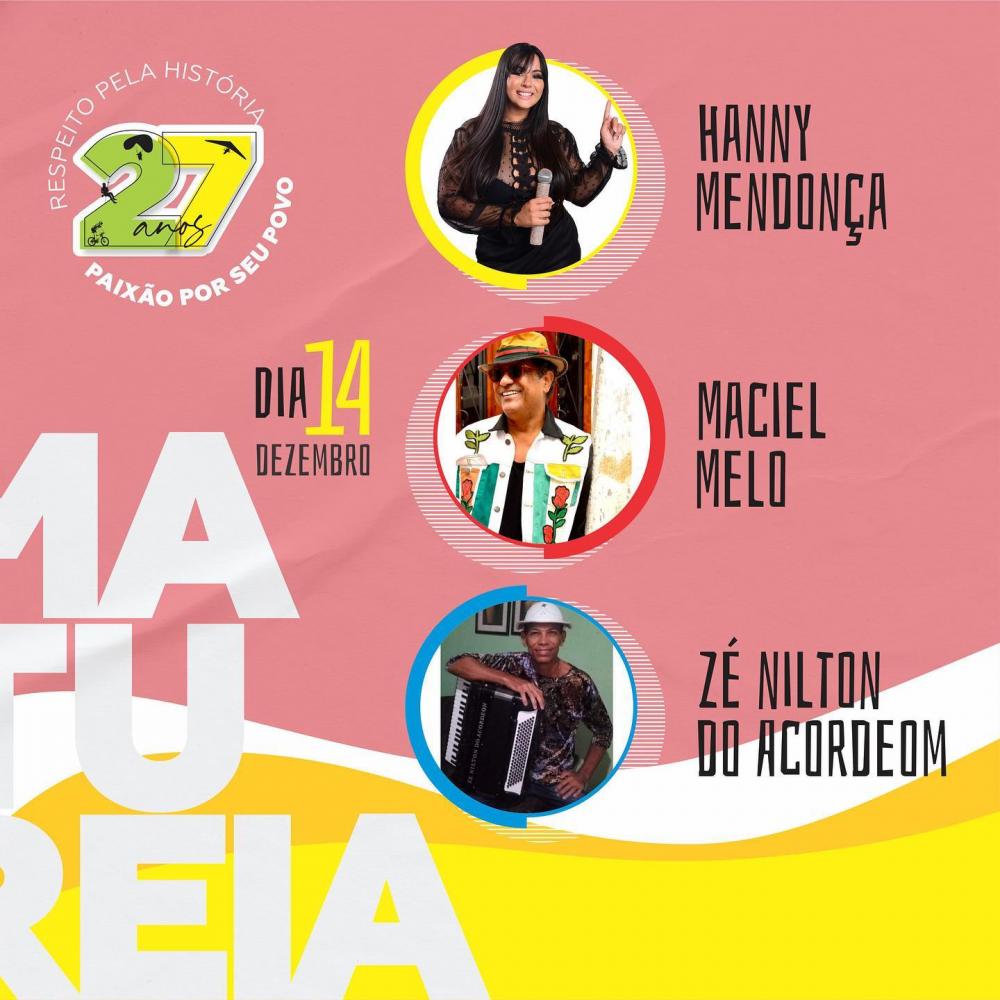 Matureia completa 27 anos de Emancipação Política e prefeitura prepara uma programação especial