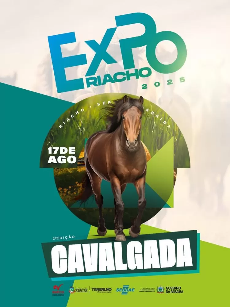 Prefeitura de Riacho dos Cavalos divulga data da Cavalgada da Exporiacho 2025