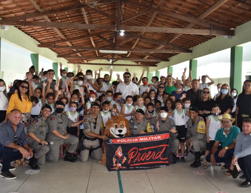 Em São Jose do Bonfim, Secretaria de Educação e Polícia Militar realiza formatura do PROERD