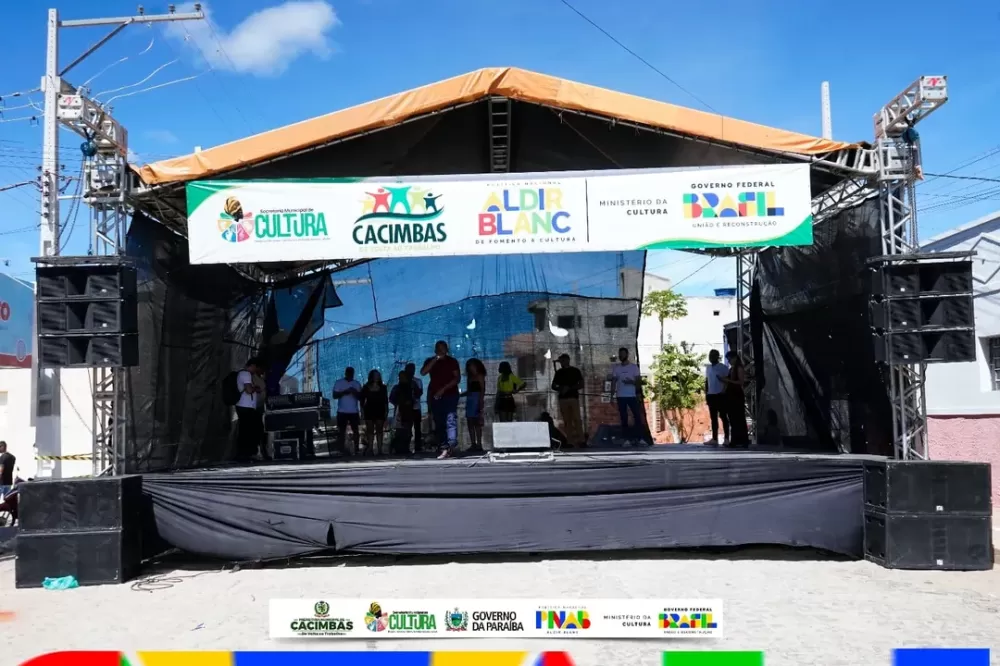 Cacimbas valoriza artistas locais na 2ª parte do Evento Cultural com apoio da Lei Aldir Blanc