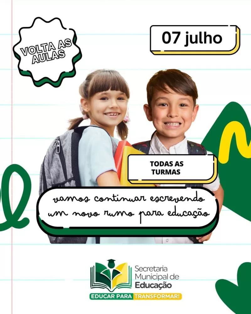 Cachoeira dos Índios inicia segundo semestre letivo com retorno das aulas e ações de planejamento pedagógico