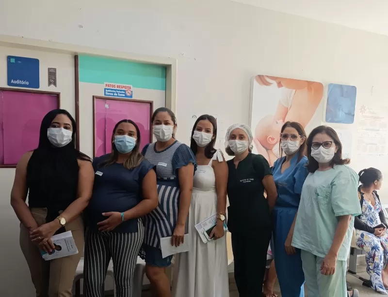 Gestantes de Quixaba visitam Maternidade Peregrino Filho em ação da Secretaria de Saúde