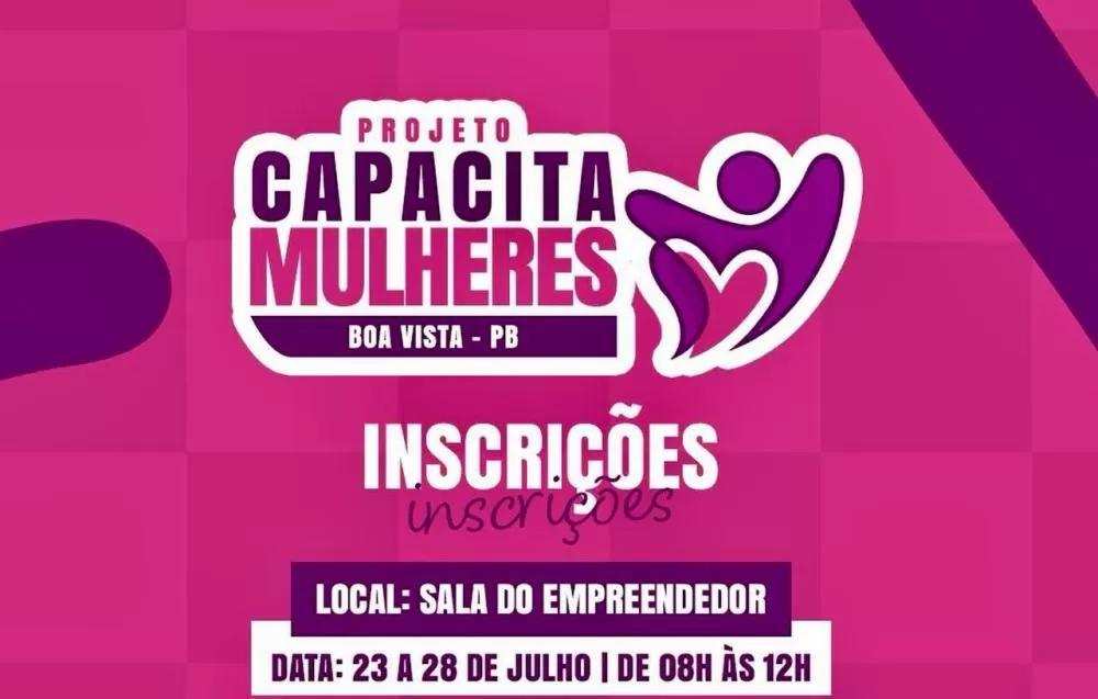 Boa Vista lança Projeto Capacita Mulheres com foco na inclusão e geração de renda