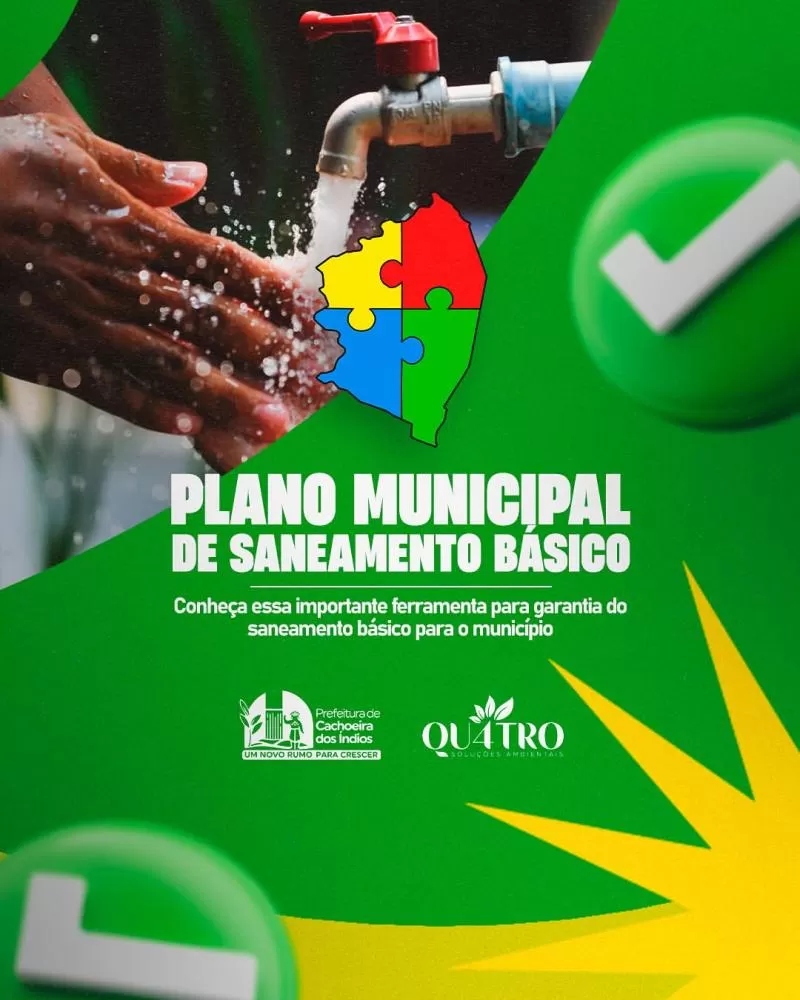 Cachoeira dos Índios inicia elaboração do Plano Municipal de Saneamento Básico