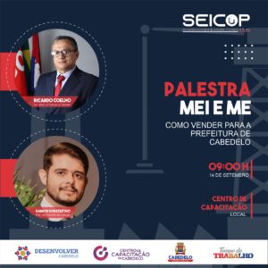 Cabedelo vai realizar palestra sobre vendas voltada aos MEI e ME locais 
