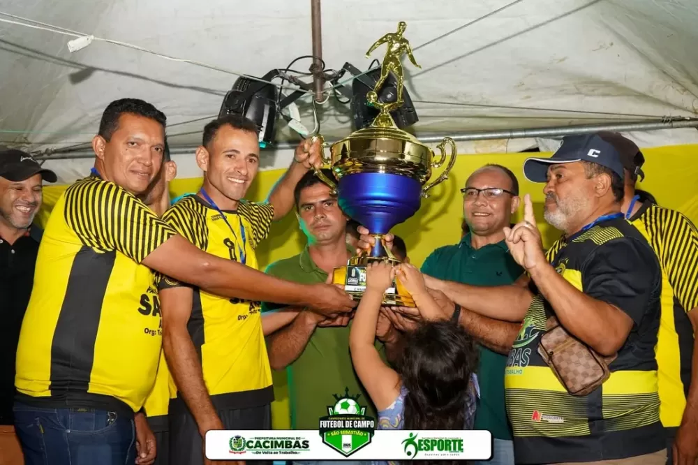 Cacimbas celebra o esporte com final histórica do Campeonato Municipal e consagra o Brasiliense como pentacampeão