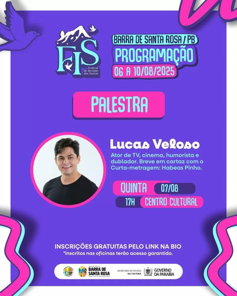 Festival de Inverno das Serras movimenta Barra com arte, cultura e muita música nesta quinta-feira(07)