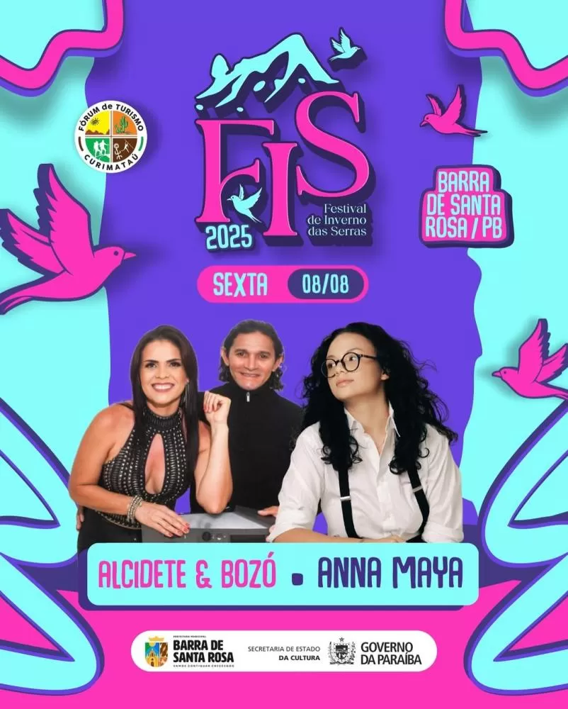 Barra de Santa Rosa movimenta esta sexta com grandes eventos do Festival de Inverno das Serras