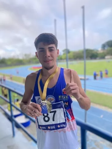 Jovem de Boa Vista brilha e é campeão no revezamento 4x400 do Campeonato Paraibano de Atletismo Sub-20