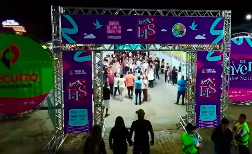 Festival de Inverno das Serras em Barra de Santa Rosa termina com show de Sergynho Pimenta e sucesso absoluto