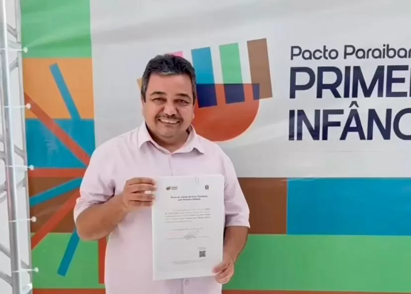 Barra de Santa Rosa firma compromisso com o Pacto Paraibano pela Primeira Infância